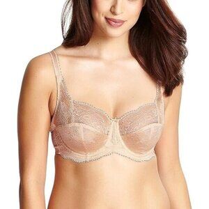 Panache Women's Clara Lace Full Cup Bra Chai Style #7255  32FF